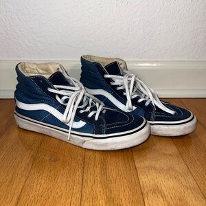 Vans Sk8-hi old skool women’s 7.5 blue light blue